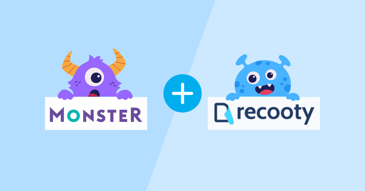 Monster Partners with Recooty! - Recruiting & hiring solutions