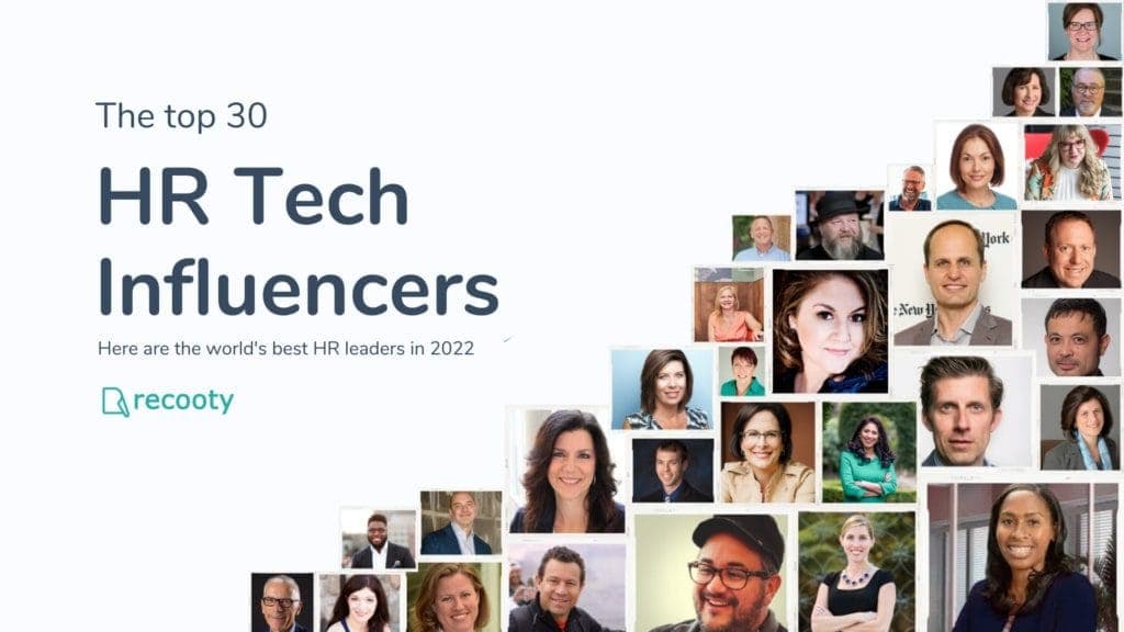 The Top 30 Best HR Tech Influencers in 2026 | Recooty