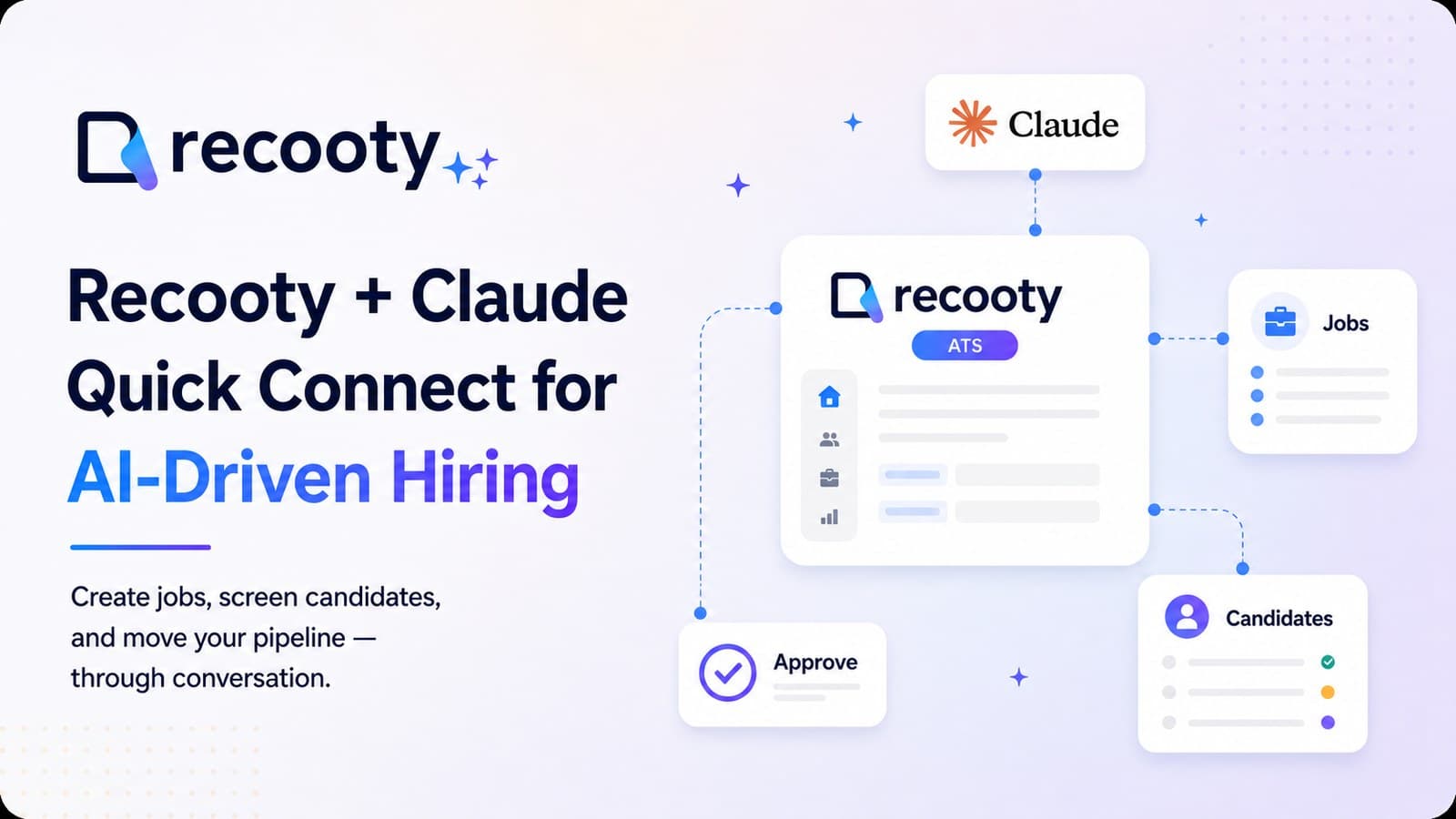 Connect Recooty MCP to Claude to power AI-driven hiring automation