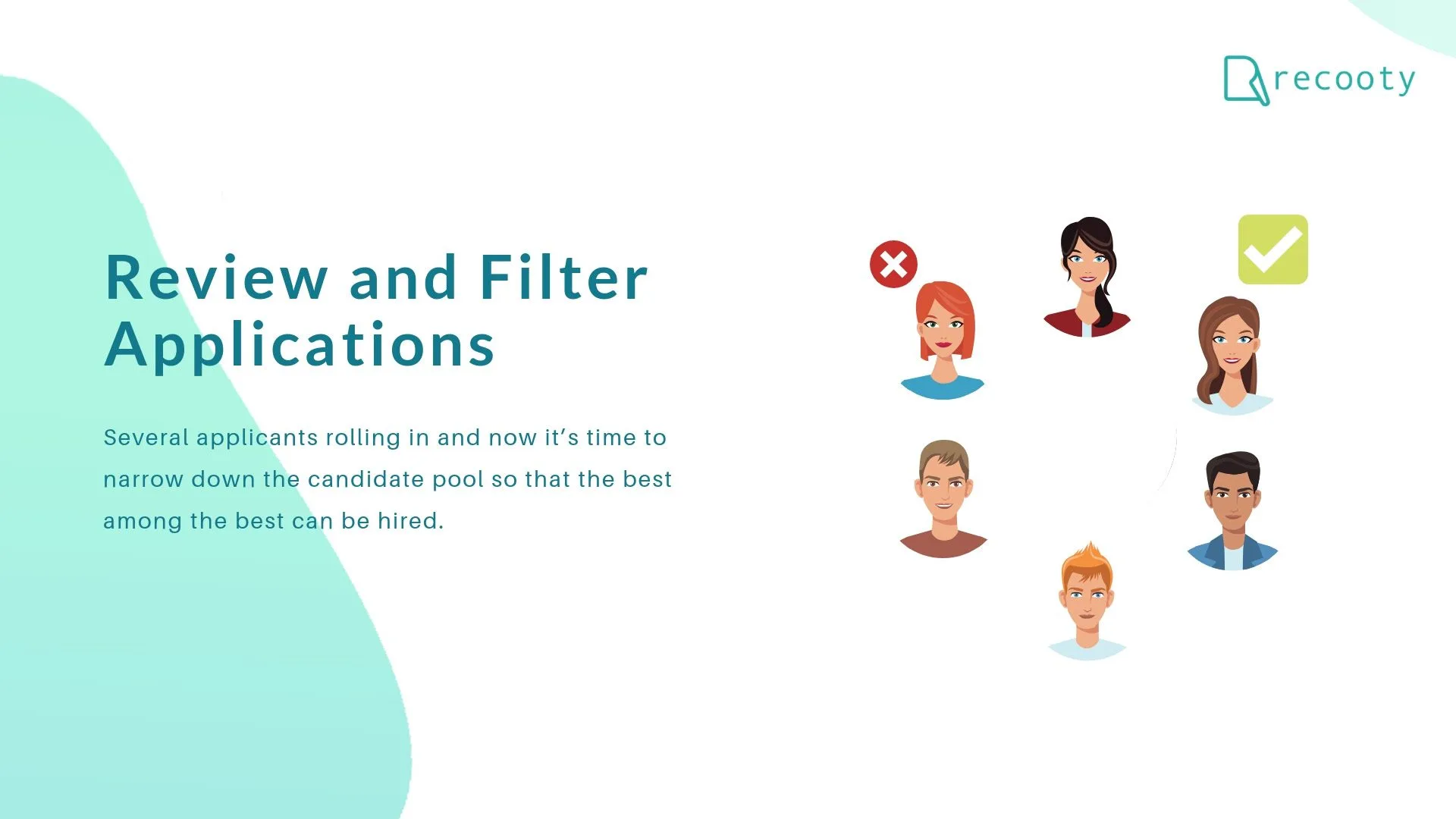 Review and filter applications1 2