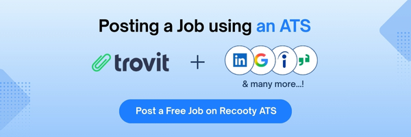 Post Job on Trovit using Recooty