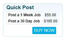 JobServe plan selection