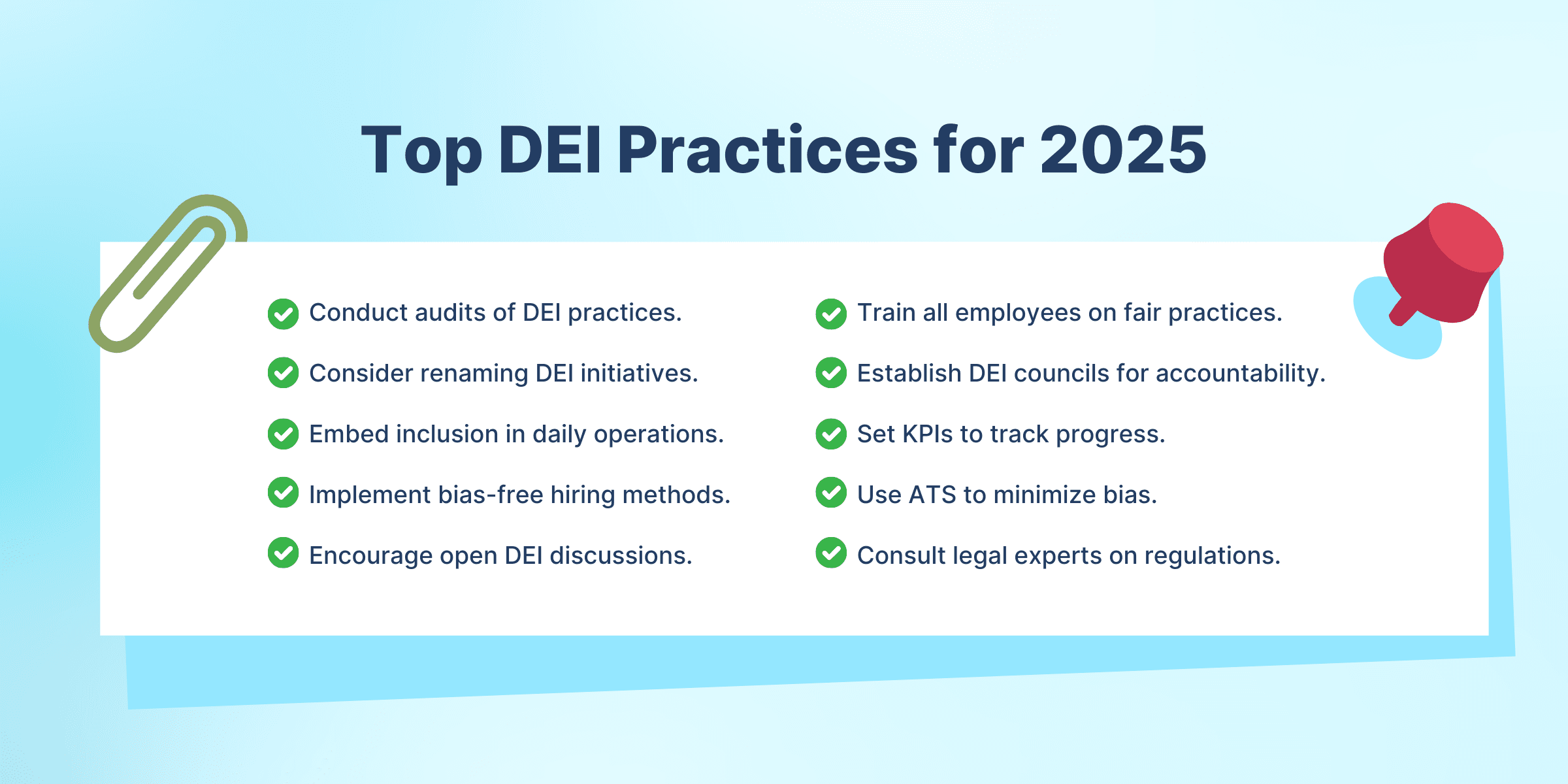 Top DEI Practices for 2026