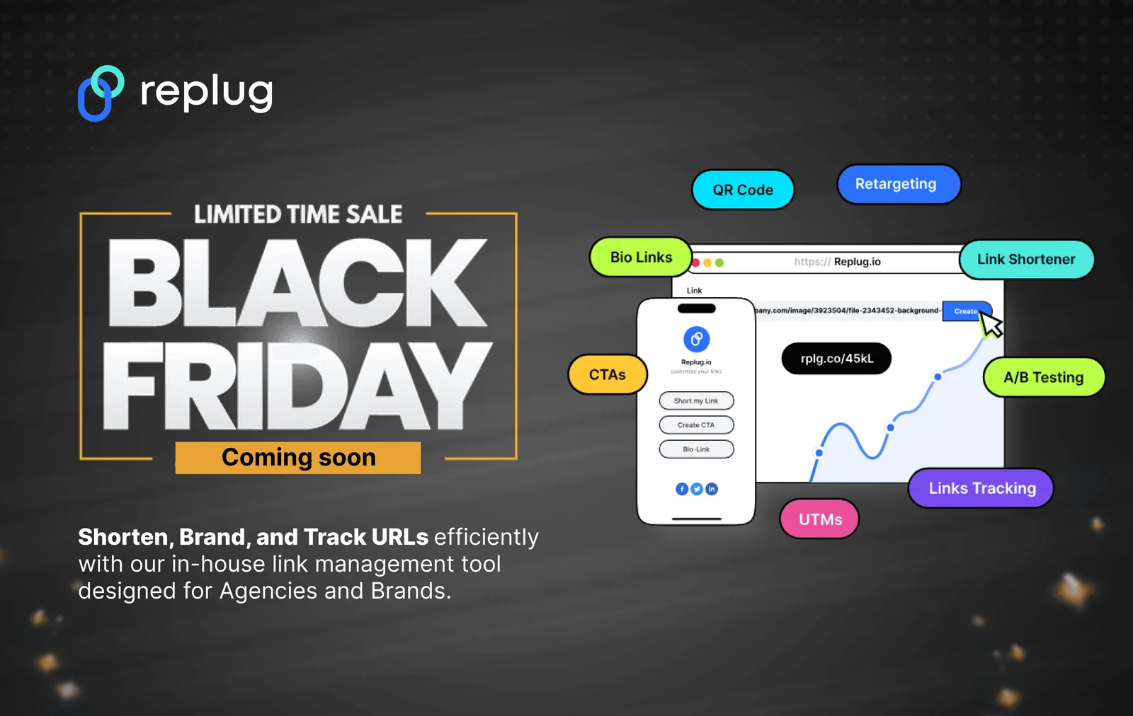 banner for replugs black friday landing page 3