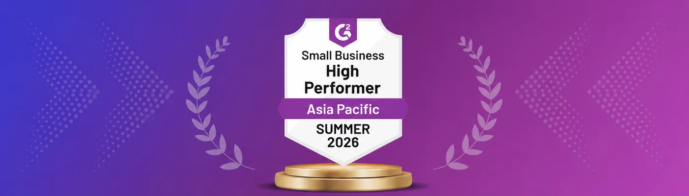 Recooty Asia Pacific High Performer award for Summer 2026